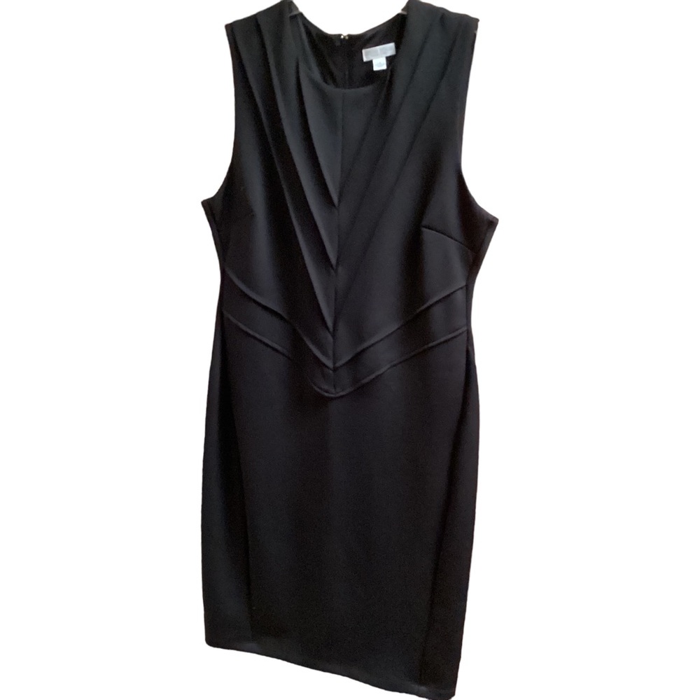 Bisou Bisou black sleeveless dress, size 14, 233